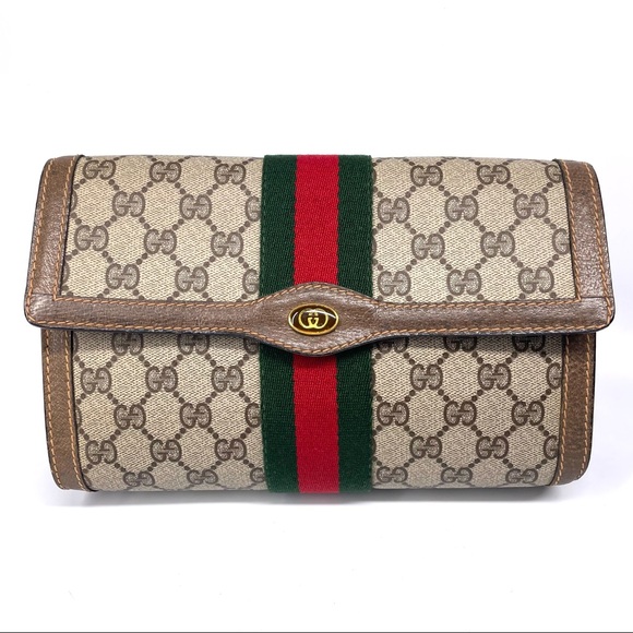 🔴SOLD🔴Gucci Supreme GG Monogram Clutch - Picture 3 of 17